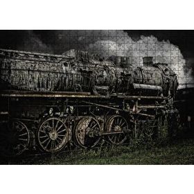 Cakapuzzle Nostaljik Buharlı Tren 120 Parça Ahşap Puzzle