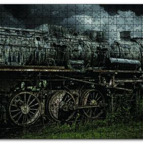 Cakapuzzle Nostaljik Buharlı Tren Mdf 120 Parça Puzzle