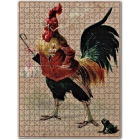 Cakapuzzle Nostaljik Paskalya Kartı 120 Parça Puzzle