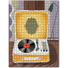Cakapuzzle Nostaljik Taş Pilak Görseli Ahşap 1000 Parça Puzzle