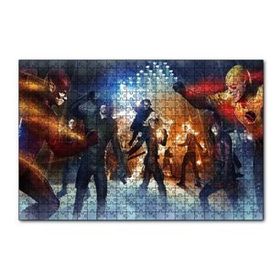 Cakapuzzle Okçular ve Süper Kahramanlar 120 Parça Ahşap Puzzle
