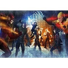 Cakapuzzle Okçular ve Süper Kahramanlar Mdf 500 Parça Puzzle
