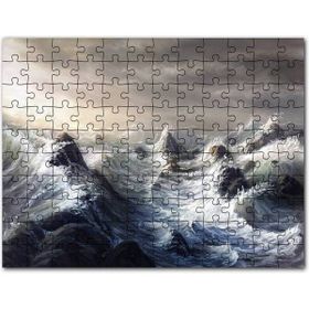 Cakapuzzle Ölülerin Günü Kadın Çiçekler ve Kelebekler 255 Parça Puzzle