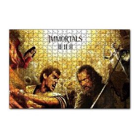 Cakapuzzle Ölümsüzler İki Karakter 120 Parça Ahşap Puzzle