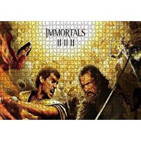 Cakapuzzle Ölümsüzler İki Karakter 120 Parça Ahşap Puzzle