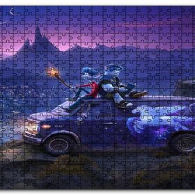 Cakapuzzle Onward Animasyon Ahşap 500 Parça Puzzle