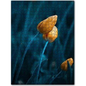 Cakapuzzle Öpüşen Turuncu Laleler Ahşap 255 Parça Puzzle