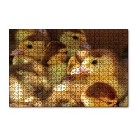 Cakapuzzle Ördek Yavruları 120 Parça Ahşap Puzzle