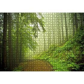 Cakapuzzle Orman Yolu Puslu 120 Parça Ahşap Puzzle