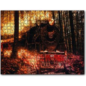 Cakapuzzle Ormanda Nostaljik Tiren Ahşap 500 Parça Puzzle
