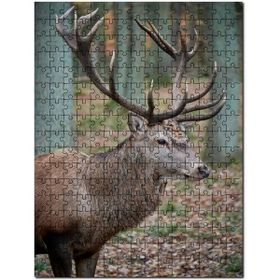 Cakapuzzle Ormanda Ren Geyiği Mdf 1000 Parça Puzzle