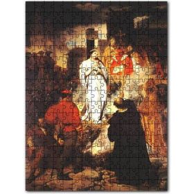 Cakapuzzle Ortaçağ Engizisyon Cadı Avı Mdf 120 Parça Puzzle