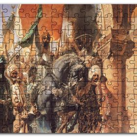 Cakapuzzle Osmanlı Padişahı Fatih Sultan Mehmet Feti Mdf 500 Parça Puzzle