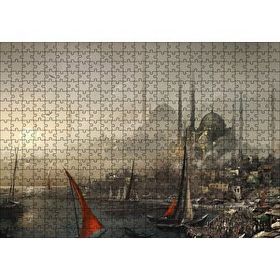 Cakapuzzle Osmanlıda İstanbul Görseli 120 Parça Ahşap Puzzle