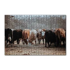 Cakapuzzle Otlayan Büyükbaş Hayvanlar 120 Parça Ahşap Puzzle