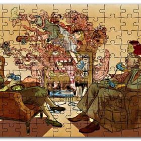 Cakapuzzle Oyun Konsolunun Hayatımıza Soktukları Mdf 120 Parça Puzzle