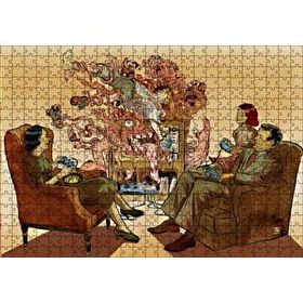 Cakapuzzle Oyun Konsolunun Hayatımıza Soktukları Mdf 500 Parça Puzzle