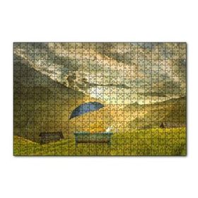 Cakapuzzle Oyuncak Ayılar Panorama Doğa 120 Parça Ahşap Puzzle