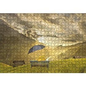Cakapuzzle Oyuncak Ayılar Panorama Doğa 500 Parça Puzzle