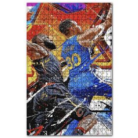 Cakapuzzle Oyuncuları Curry Manşet Atışı Ahşap 1000 Parça Puzzle
