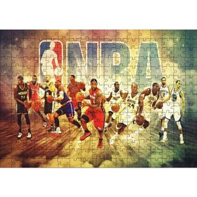Cakapuzzle Oyuncuları ve Basket Topları 255 Parça Puzzle