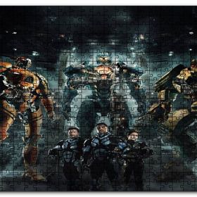 Cakapuzzle Pacific Rim Uprising Saber Athena Ahşap 255 Parça Puzzle