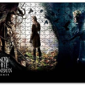 Cakapuzzle Pamuk Prenses ve Avcı Filmi Afişi Mdf 500 Parça Puzzle