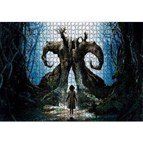 Cakapuzzle Panın Labirenti Kız ve Fantastik Ağaçlar 120 Parça Ahşap Puzzle