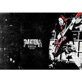 Cakapuzzle Pantera Solist Dimebag Darrell 120 Parça Ahşap Puzzle
