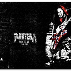 Cakapuzzle Pantera Solist Dimebag Darrell Mdf 1000 Parça Puzzle