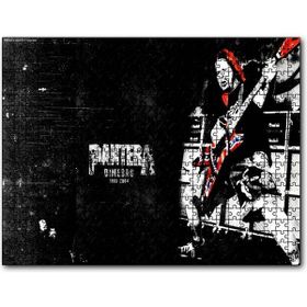 Cakapuzzle Pantera Solist Dimebag Darrell Mdf 1000 Parça Puzzle