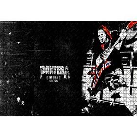 Cakapuzzle Pantera Solist Dimebag Darrell Mdf 1000 Parça Puzzle