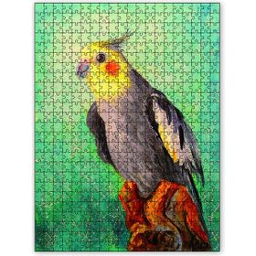 Cakapuzzle Papağan Yağlı Boya 1000 Parça Puzzle