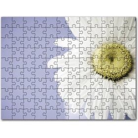 Cakapuzzle Papatya Yakın Çekim Gökyüzü Arkaplan Mdf 255 Parça Puzzle