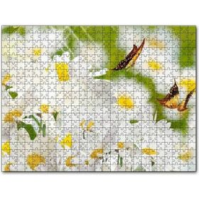Cakapuzzle Papatyalar ve Iki Küçük Kelebek 255 Parça Puzzle