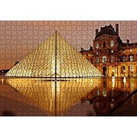 Cakapuzzle Paris Louivre Müzesi 120 Parça Ahşap Puzzle