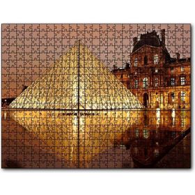 Cakapuzzle Paris Louivre Müzesi Mdf 120 Parça Puzzle