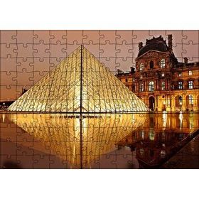 Cakapuzzle Paris Louivre Müzesi Mdf 120 Parça Puzzle