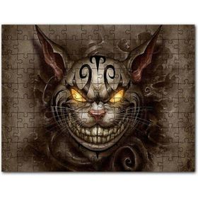 Cakapuzzle Parlak Zeminde Civalı Mürekkep Lekesi Desen Mdf 120 Parça Puzzle