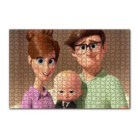 Cakapuzzle Patron Bebek 2017 Animasyon Filmi Görseli 120 Parça Ahşap Puzzle