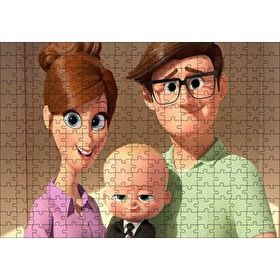 Cakapuzzle Patron Bebek 2017 Animasyon Filmi Görseli 120 Parça Ahşap Puzzle