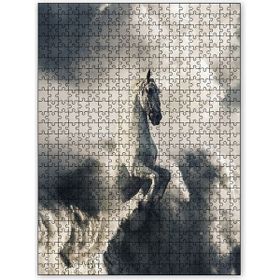 Cakapuzzle Pegasus ve Gri Bulutlar 500 Parça Puzzle