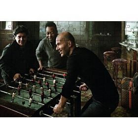 Cakapuzzle Pele Maradona Zidane Langırt Oyunu 120 Parça Ahşap Puzzle