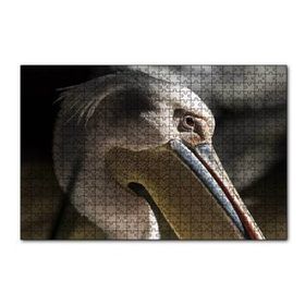 Cakapuzzle Pelikan Yakın Çekim 120 Parça Ahşap Puzzle