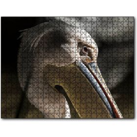 Cakapuzzle Pelikan Yakın Çekim Mdf 500 Parça Puzzle