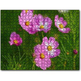 Cakapuzzle Pembe Beyaz Çiçekler 255 Parça Puzzle