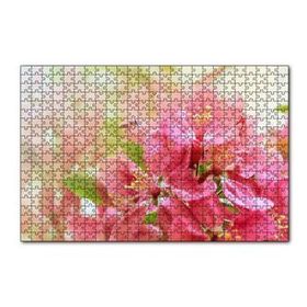 Cakapuzzle Pembe Elma Çiçeği Görseli 120 Parça Ahşap Puzzle