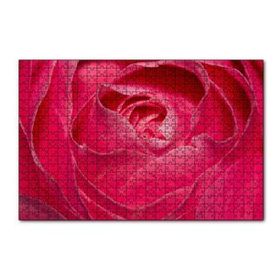 Cakapuzzle Pembe Gül Yakın Çekim 120 Parça Ahşap Puzzle