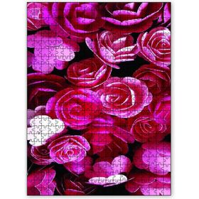 Cakapuzzle Pembe Güller Görseli 120 Parça Puzzle