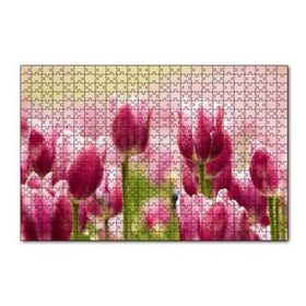 Cakapuzzle Pembe Laleler 120 Parça Puzzle